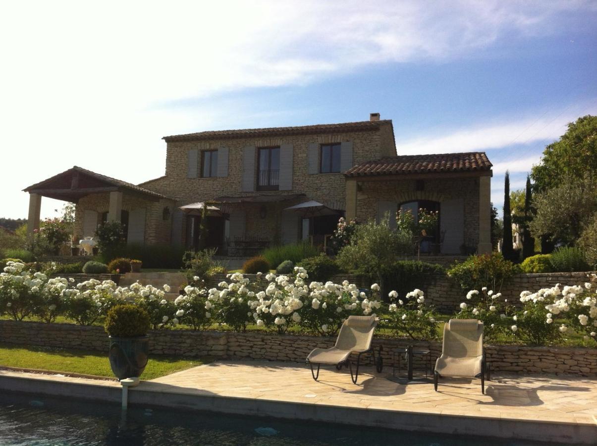 Bed and Breakfast Oustau De Piera Gordes Esterno foto