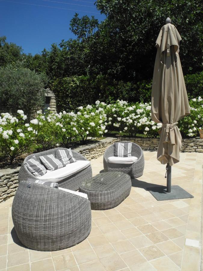 Bed and Breakfast Oustau De Piera Gordes Esterno foto