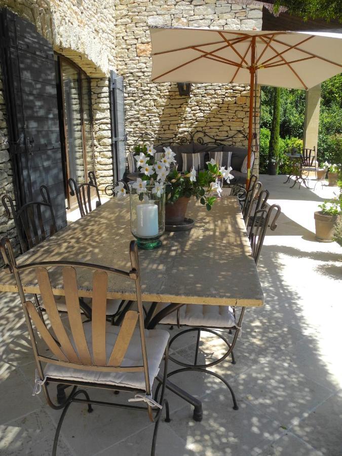 Bed and Breakfast Oustau De Piera Gordes Esterno foto