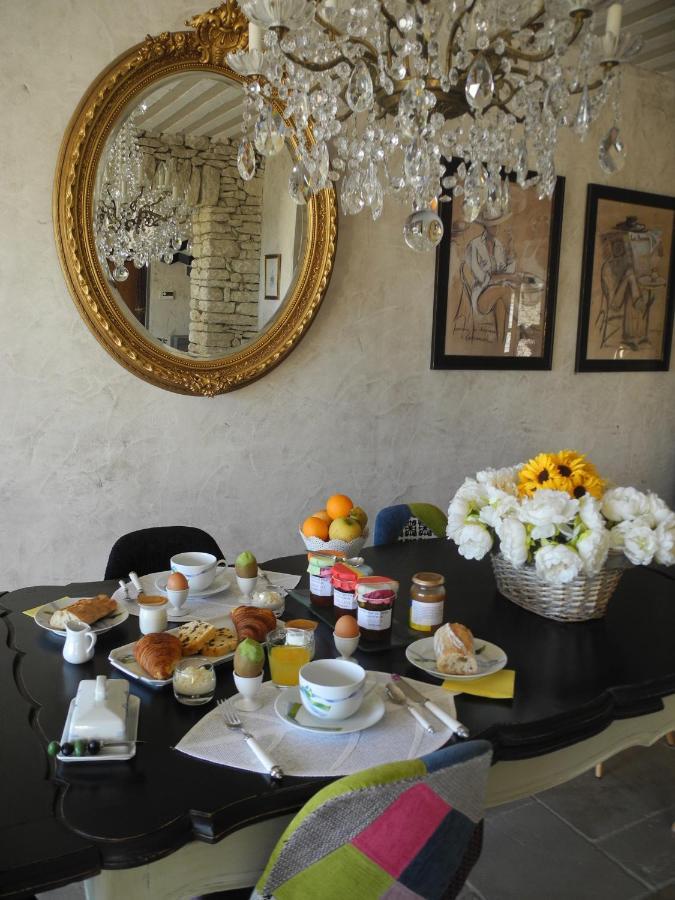 Bed and Breakfast Oustau De Piera Gordes Esterno foto